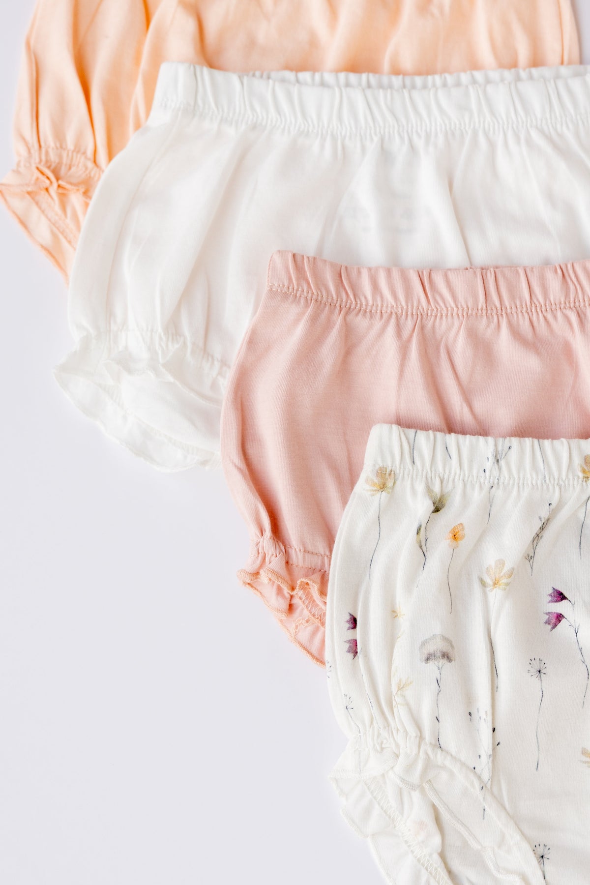 4-Pack Bloomer Shorts (Cashmere/Wild Flowers)