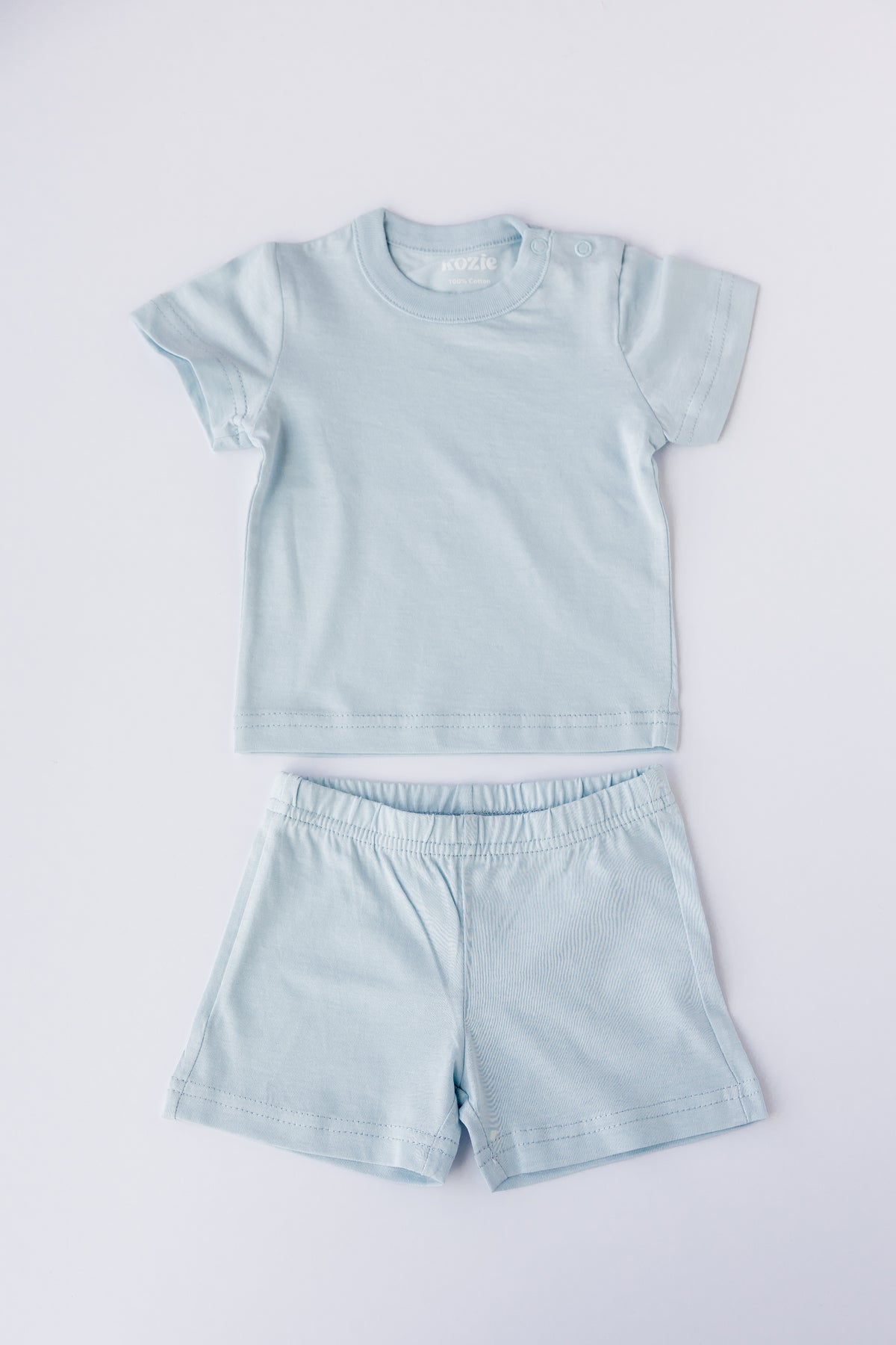 2-Piece Short Sleeve Set (Sky)