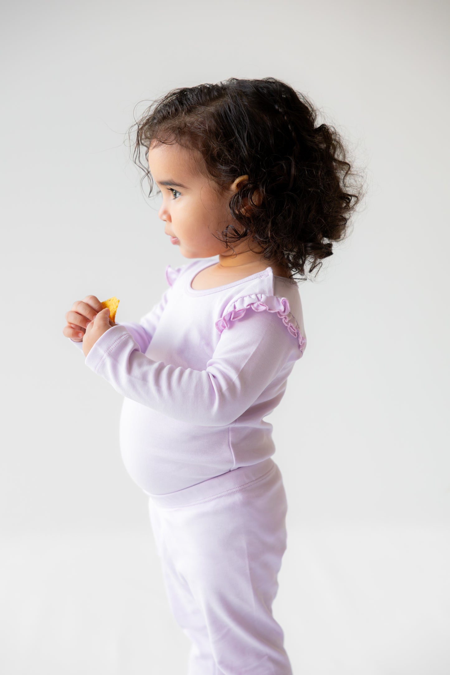 Lavender Ruffle Set