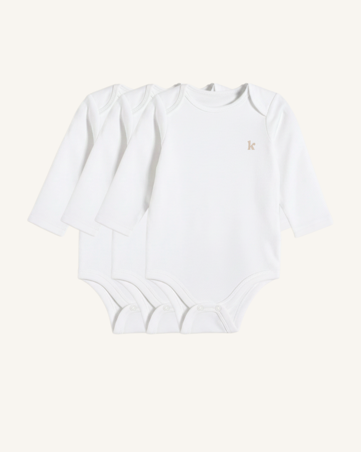 3-Pack Essential Longsleeve Bodysuit