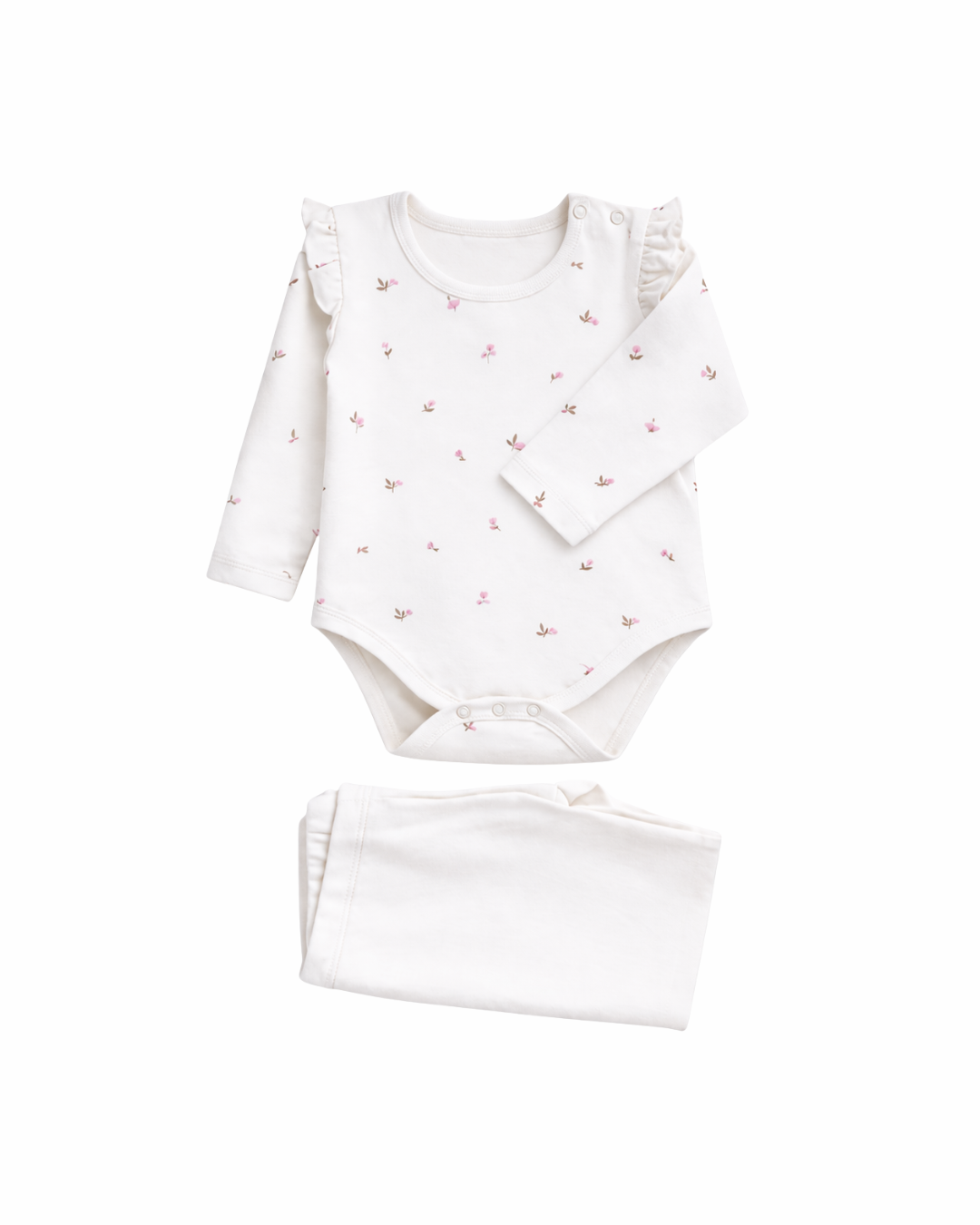 Floral Ruffle Set