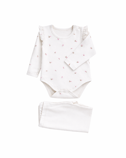 Floral Ruffle Set