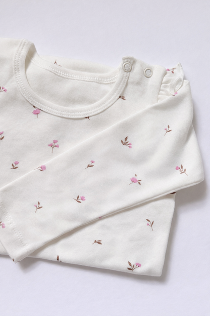 Floral Ruffle Set