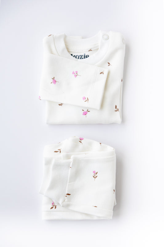 Everyday Long Sleeve Set - Winter Floral