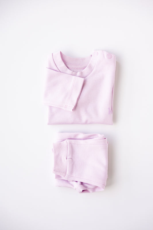 Everyday Long Sleeve Set - Lavender Mist