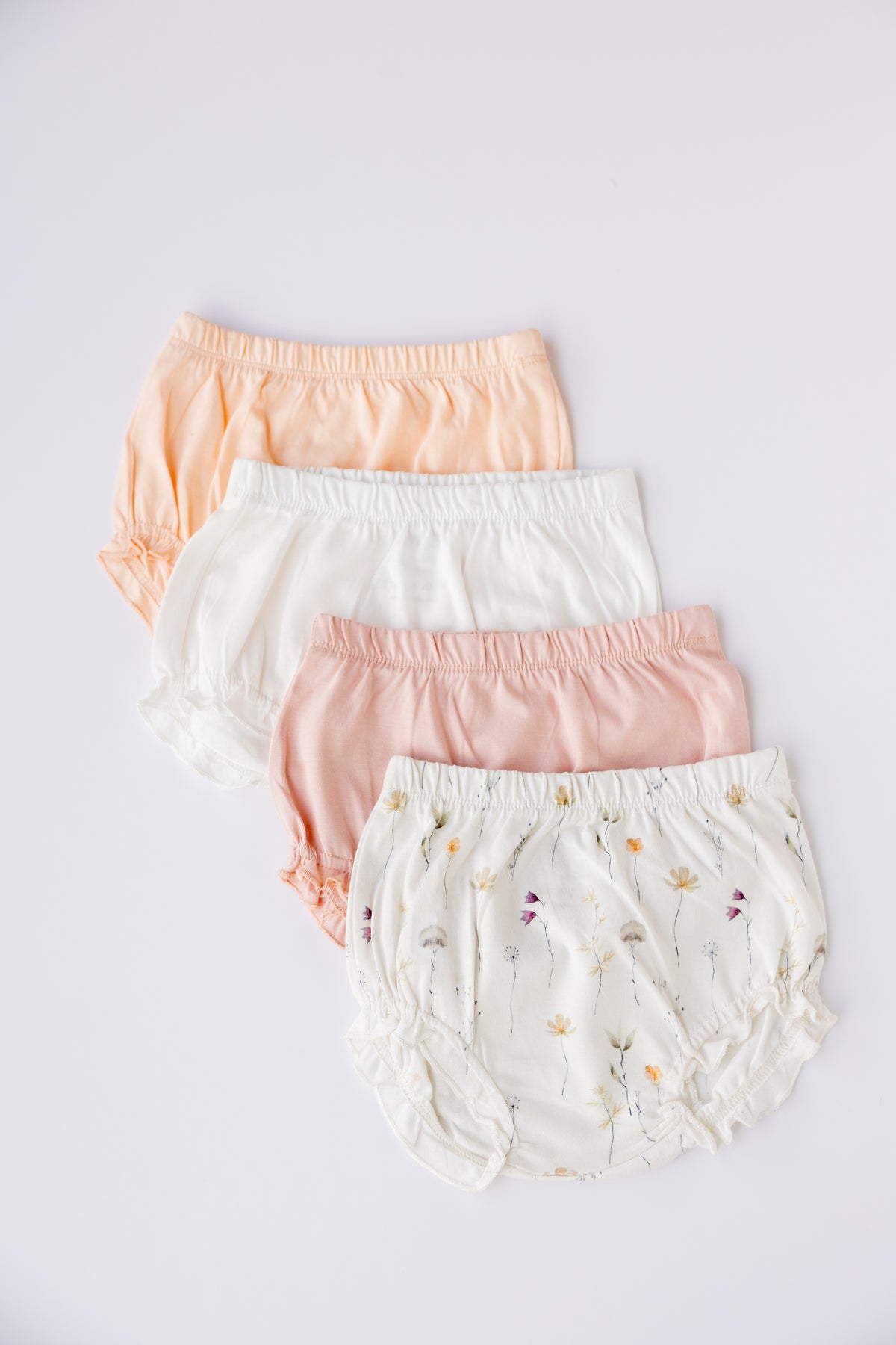 4-Pack Bloomer Shorts (Cashmere/Wild Flowers)