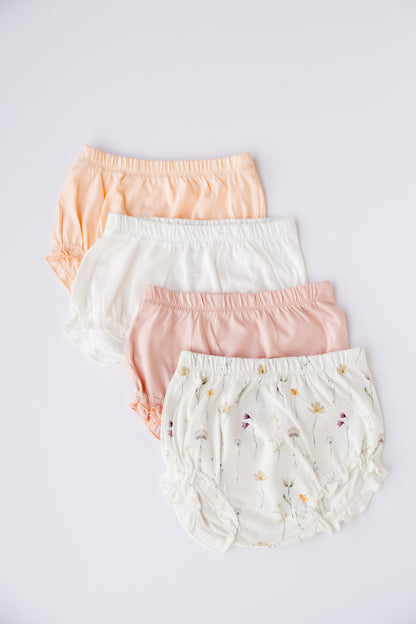 4-Pack Bloomer Shorts (Cashmere/Wild Flowers)