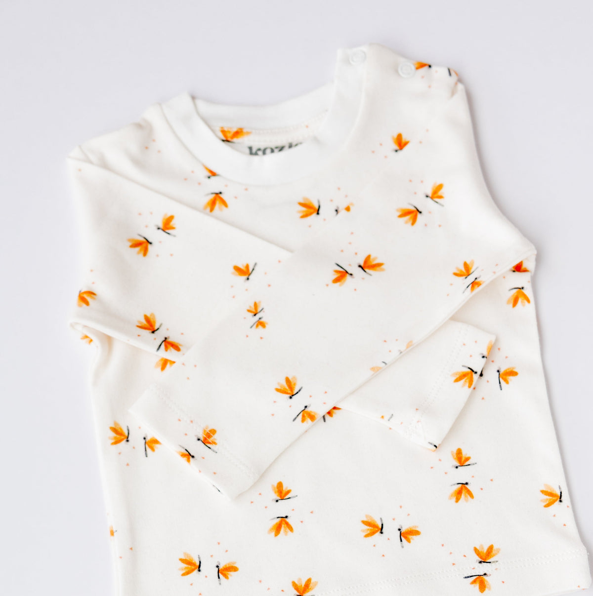 Long Sleeve Pyjama Set (Dainty Wings)