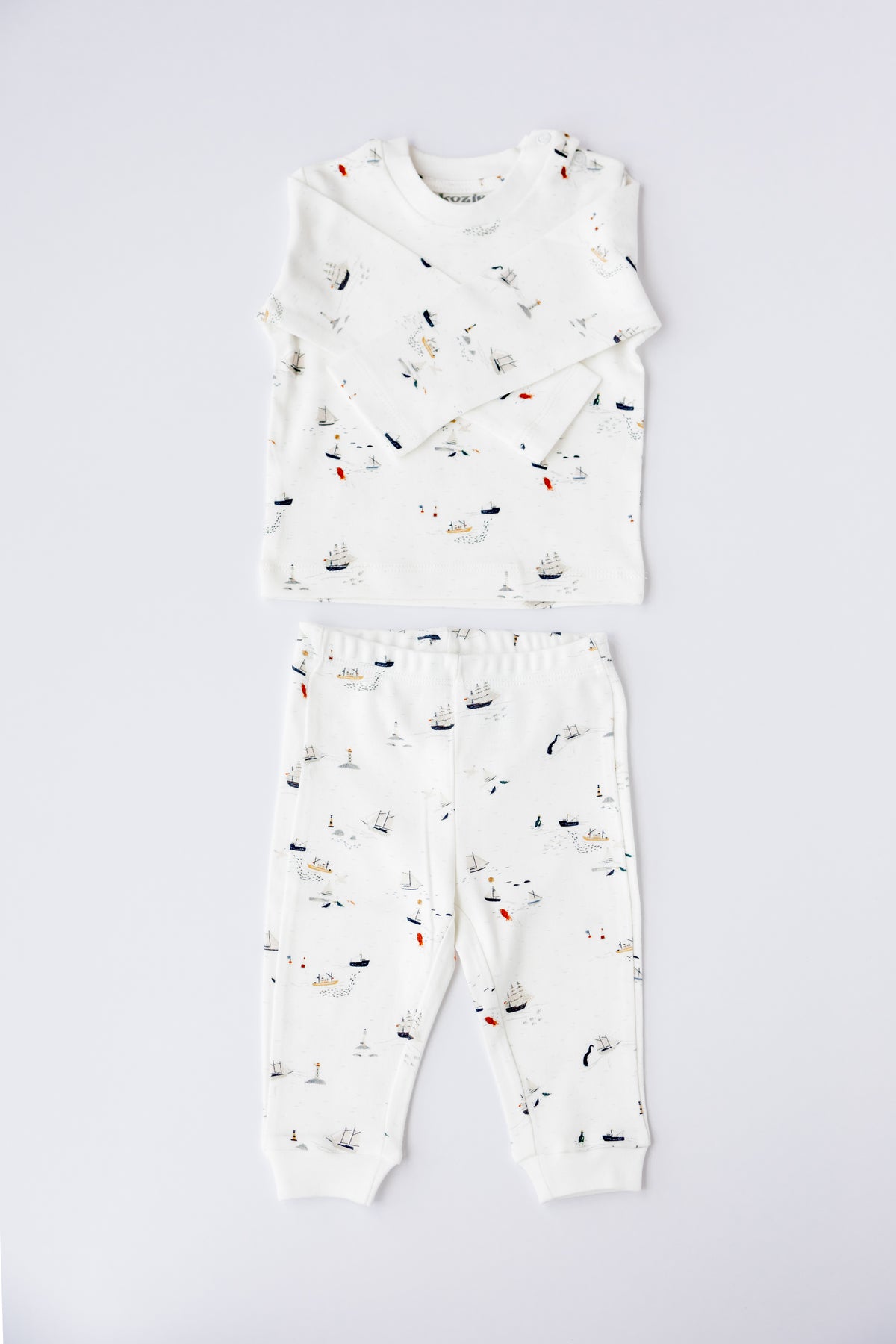 Long Sleeve Pyjama Set (Little Voyage)