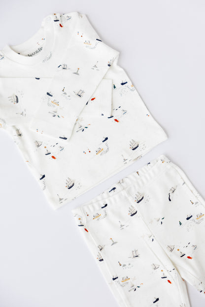 Long Sleeve Pyjama Set (Little Voyage)