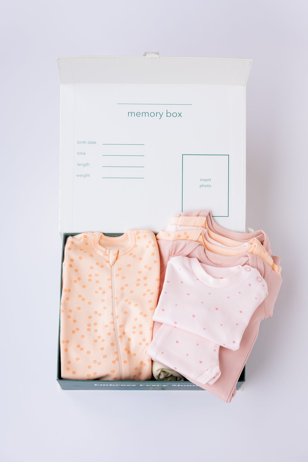 First Moments Keepsake Box – Peach Blossom
