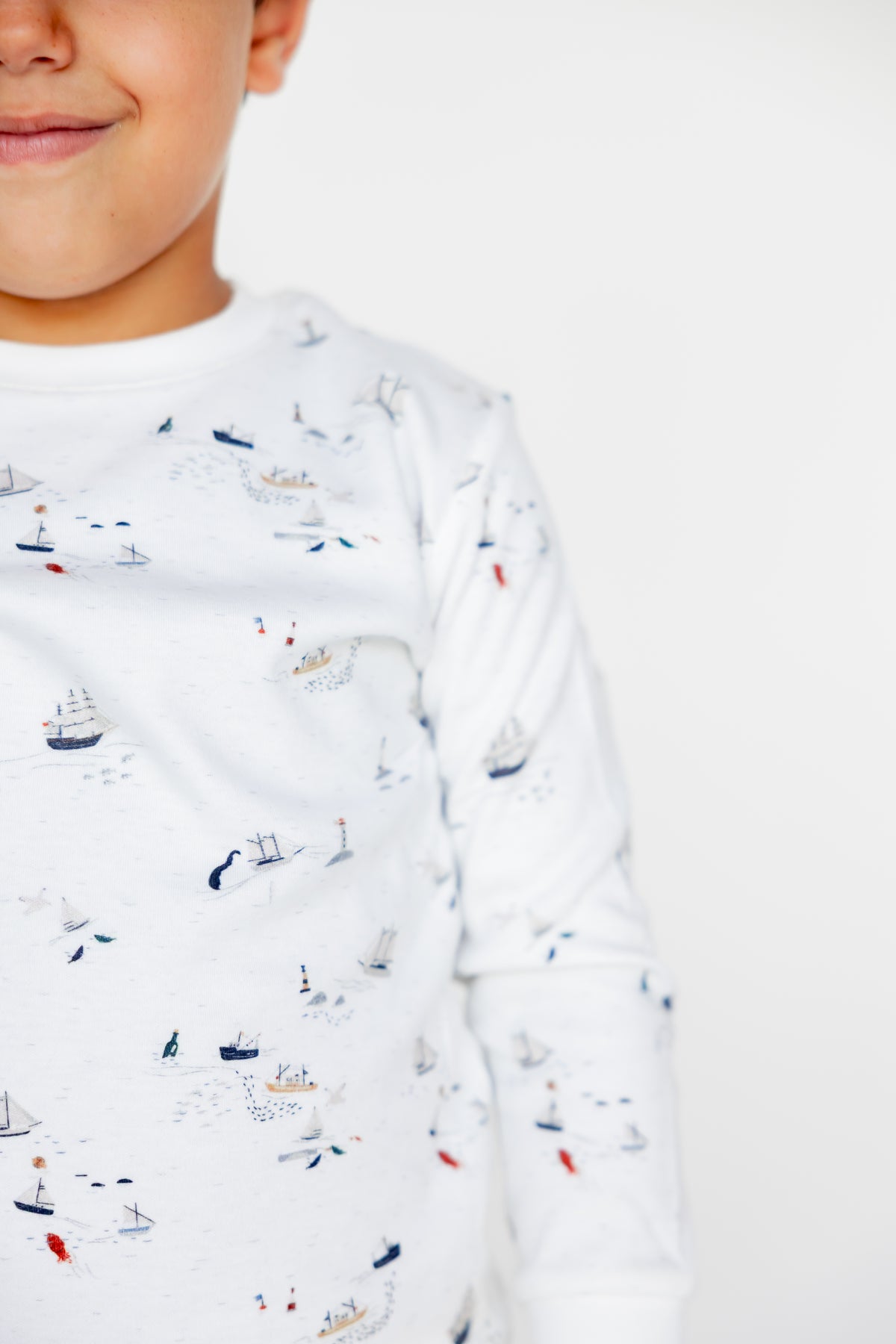 Kids Long Sleeve Pyjama Set (Little Voyage)