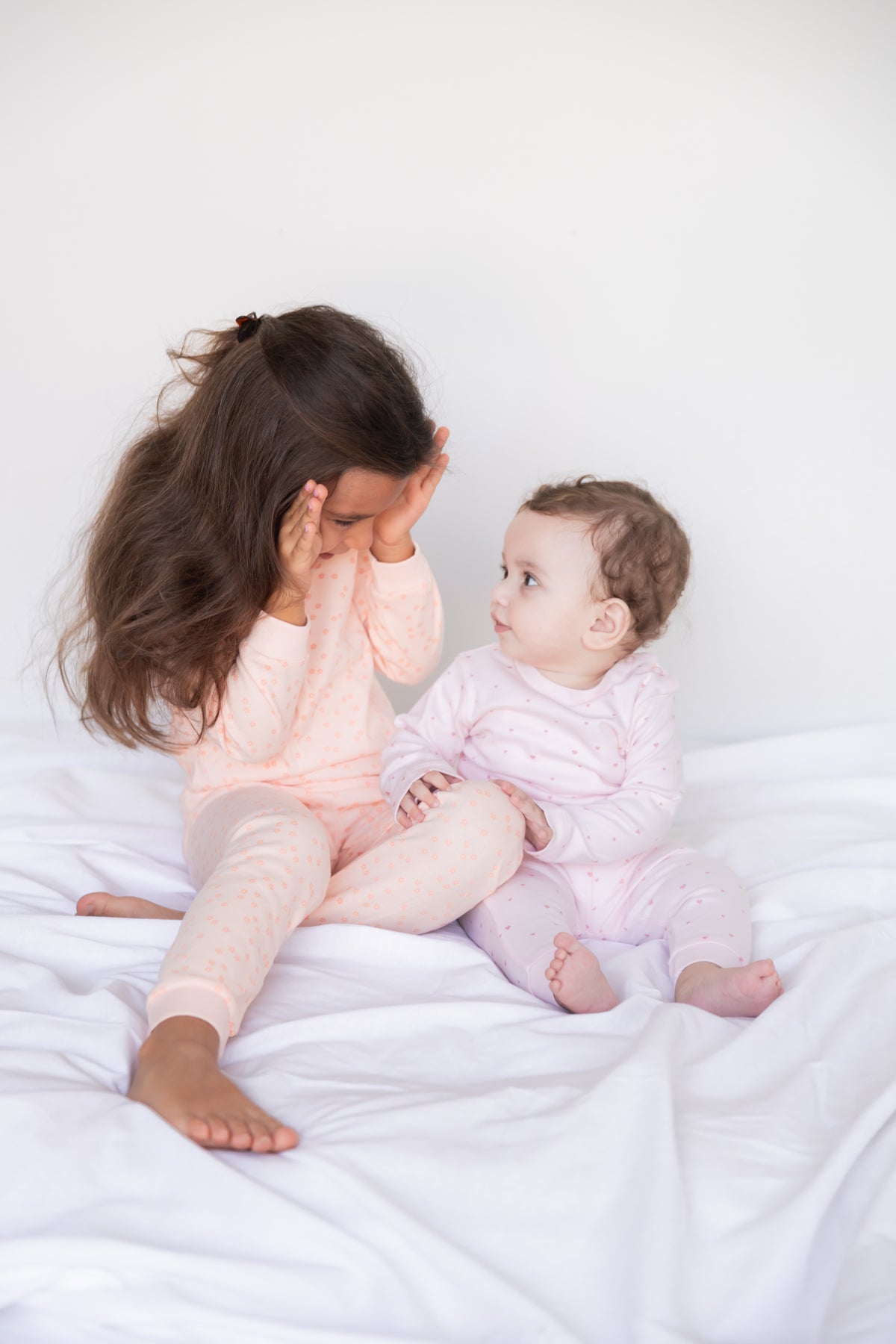 Kids Long Sleeve Pyjama Set (Daisies)