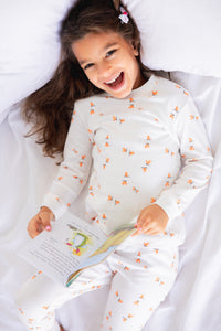 Kids Long Sleeve Pyjama Set (Dainty Wings)