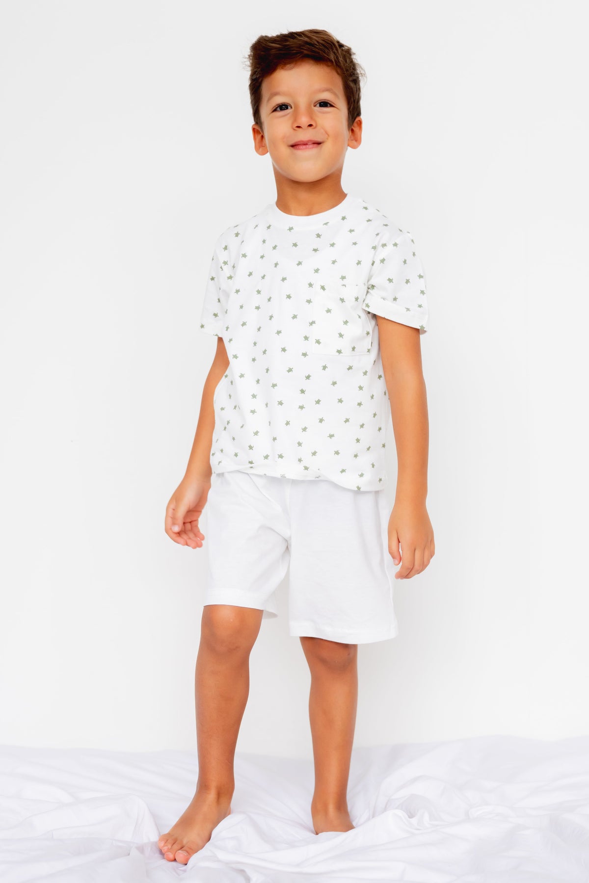 2-Piece Pocket Short Sleeve Set (Turtle Bay)