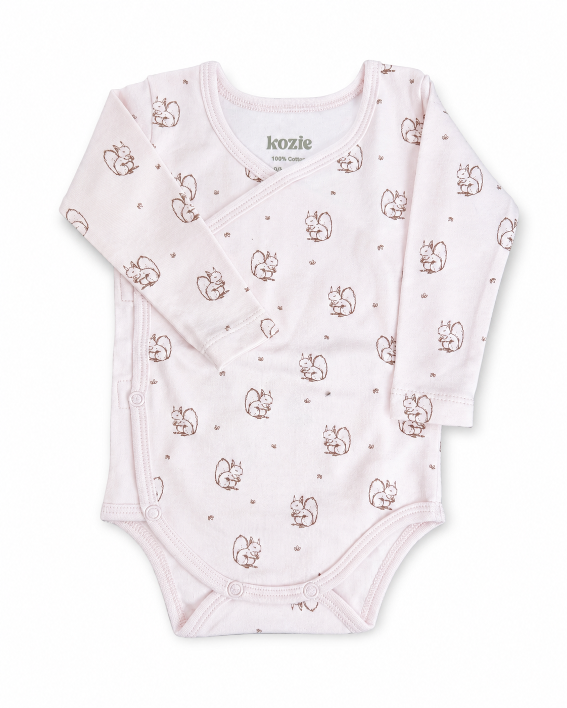 Kimono Bodysuit - Forest Squirrel
