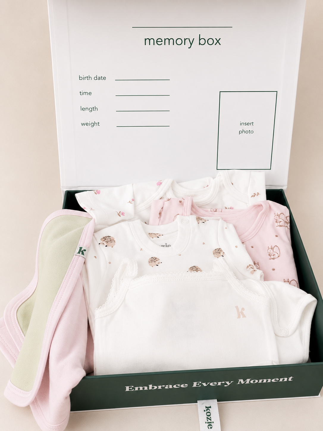 The "First Moments" Keepsake Box (Baby Girl)