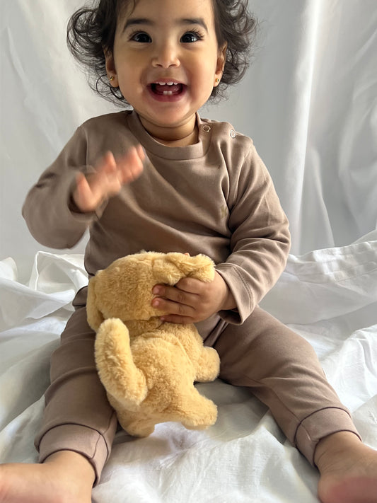 Long Sleeve Set - Cocoa