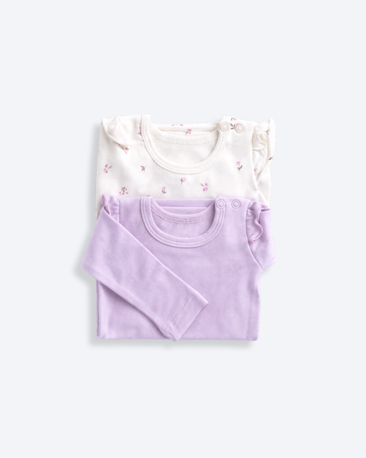 2-pack Ruffle Bodysuits